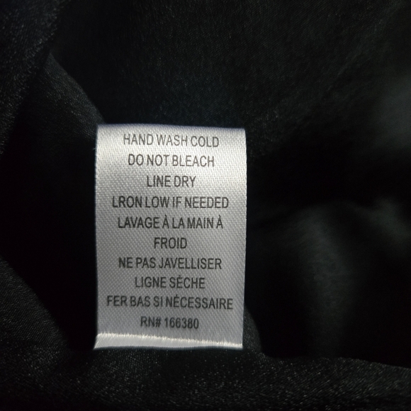 New Torn By Ronny Kobo Anna Crepe Black Dress Spring 2025 Size Small NWT - Picture 10 of 10